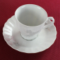 Preview: Kaffeetasse & Untertasse Eschenbach Toledo Orchidee rosa-grau