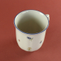 Preview: Kaffeebecher Marie Luise Streublume blauer Rand