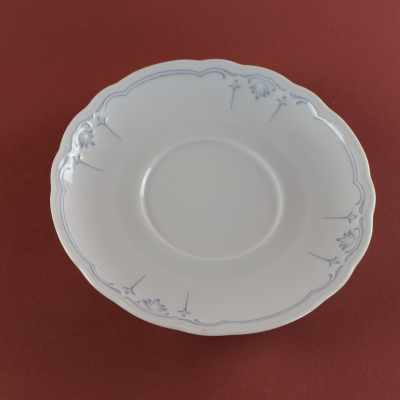 Untertasse Seltmann Weiden Julia blaue Lilien Dekor 43700