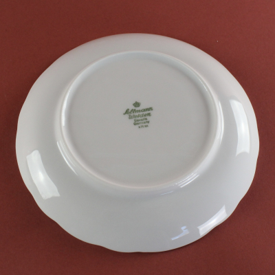 Untertasse Seltmann Weiden Julia blaue Lilien Dekor 43700