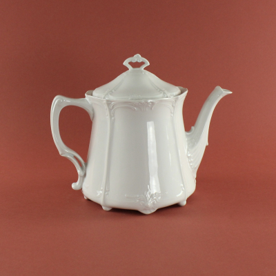 Preview: Teekanne Tirschenreuth Baronesse weiß