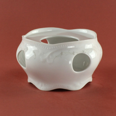 Stövchen Königlich pr. Tettau Rubin weiß Dekor 4088