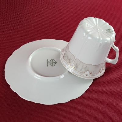 Preview: Kaffeetasse & Untertasse Tirschenreuth Baronesse Jacqueline