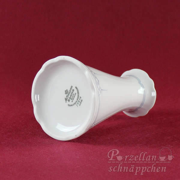 Kleine Vase Seltmann Weiden Julia blaue Lilien Dekor 43700