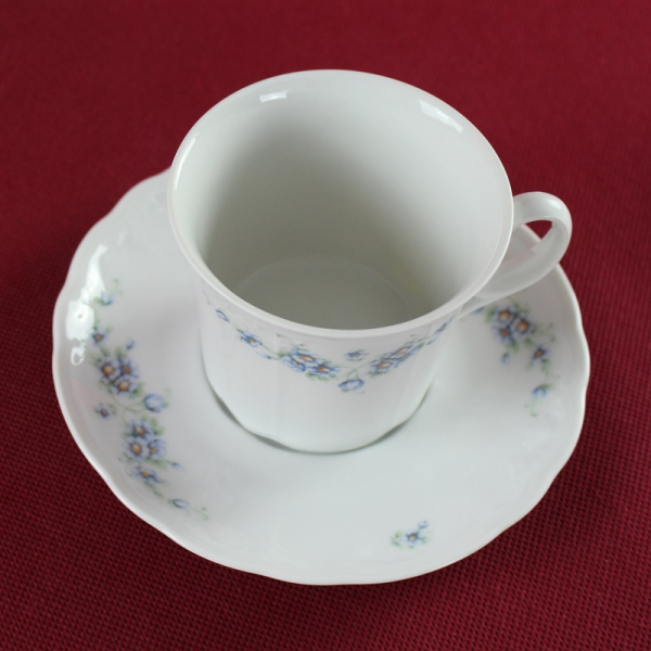 Kaffeetasse & Untertasse Seltmann Weiden Julia Mageritenranke