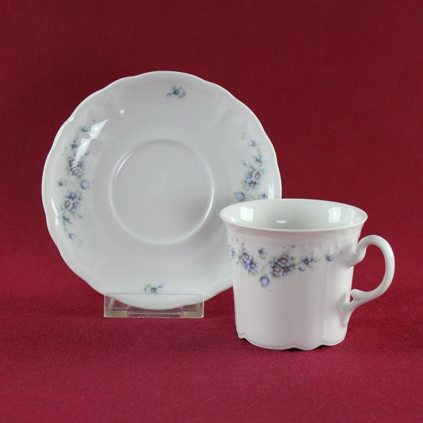 Kaffeetasse & Untertasse Seltmann Weiden Julia Mageritenranke