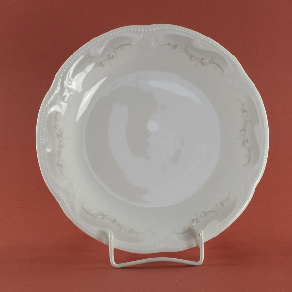 Kuchenteller Königlich pr. Tettau Rubin weiß Dekor 4088