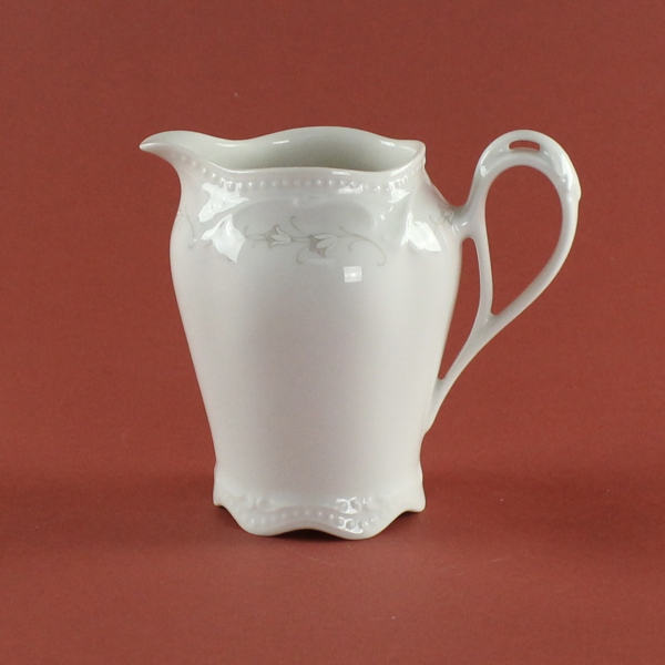 Milchkännchen Königlich pr. Tettau Rubin weiß Dekor 4088