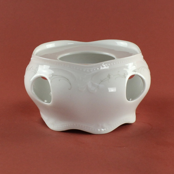 Stövchen Königlich pr. Tettau Rubin weiß Dekor 4088