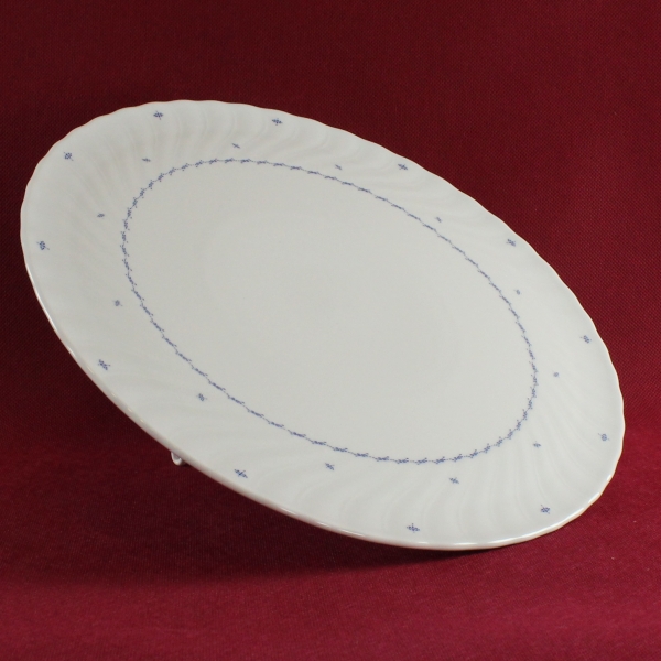 Tortenplatte Seltmann Weiden Regina Mücke-Blau (Gebrauchsspuren)