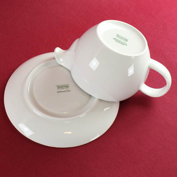Thomas Prima weiss 2 tlg. Sauciere