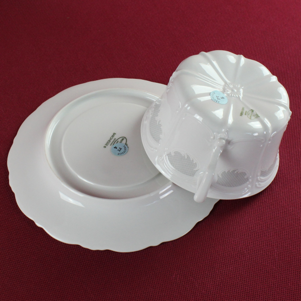 Suppentasse & Untertasse Tirschenreuth Baronesse Orleans