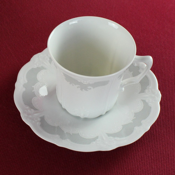 Kaffeetasse & Untertasse Tirschenreuth Baronesse Orleans