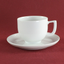 Kaffeetasse & Untertasse Arzberg City weiss