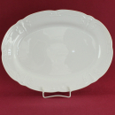 Servierplatte oval Tirschenreuth Fortuna weiß