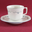 Kaffeetasse & Untertasse Seltmann Weiden Andrea blaue Ranke