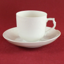 Kaffeetasse & Untertasse Kaiser Dubarry Uni weiß