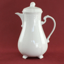 Kaffeekanne Fürstenberg Solitude weiß  2. Wahl