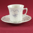 Kaffeetasse & Untertasse Tirschenreuth Baronesse Jeanette