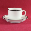 Thomas Trend Circle Line Kaffeetasse & Untertasse